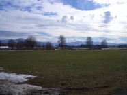 Himmel der Bayern-wei und blau