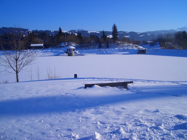 Staustufe am Rottachsee