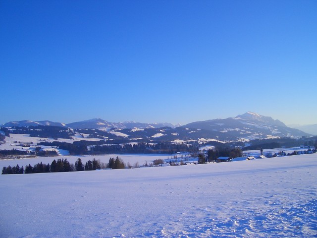 Winterlandschaft im Oberallgu